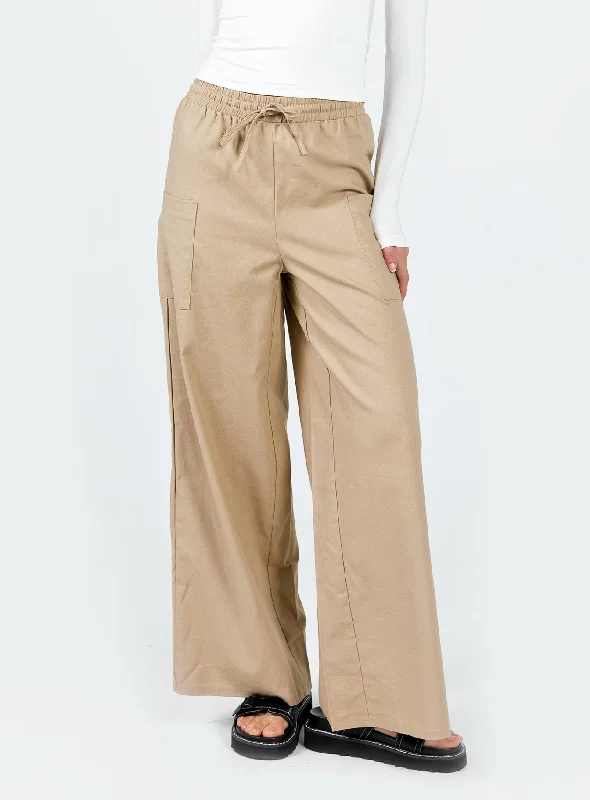 Casual Yet Stylish Separates Brunie Pants Beige