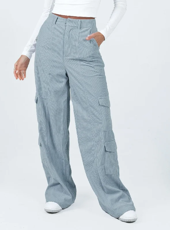 End Of Season Sale Clothing Bando Cargo Pants Grey