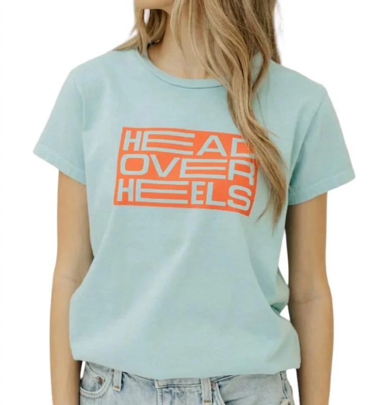 Casual Women's Clothing The Boxy Goodie Goodie Shirt In Head Over Heels