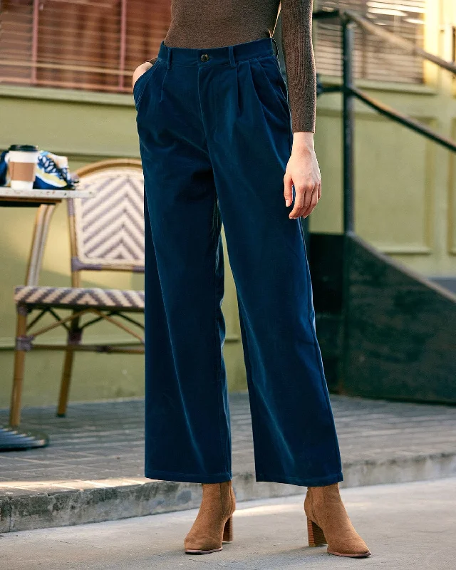 Women Wear Boutique The High Waisted Pleated Wide Leg Pants