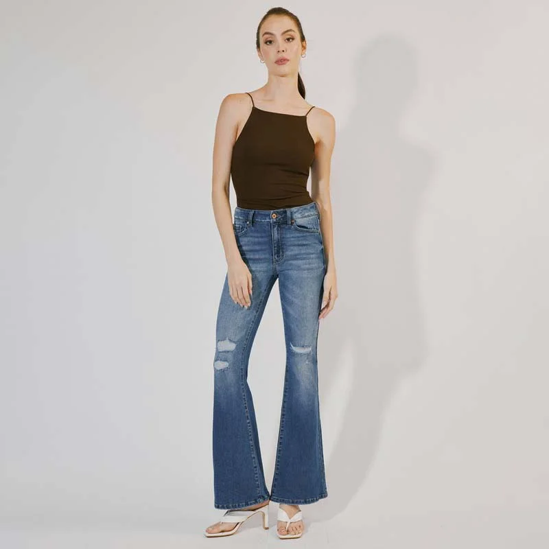 Women's Casual Wear Clothes The Kelly High Rise Flare Jeans