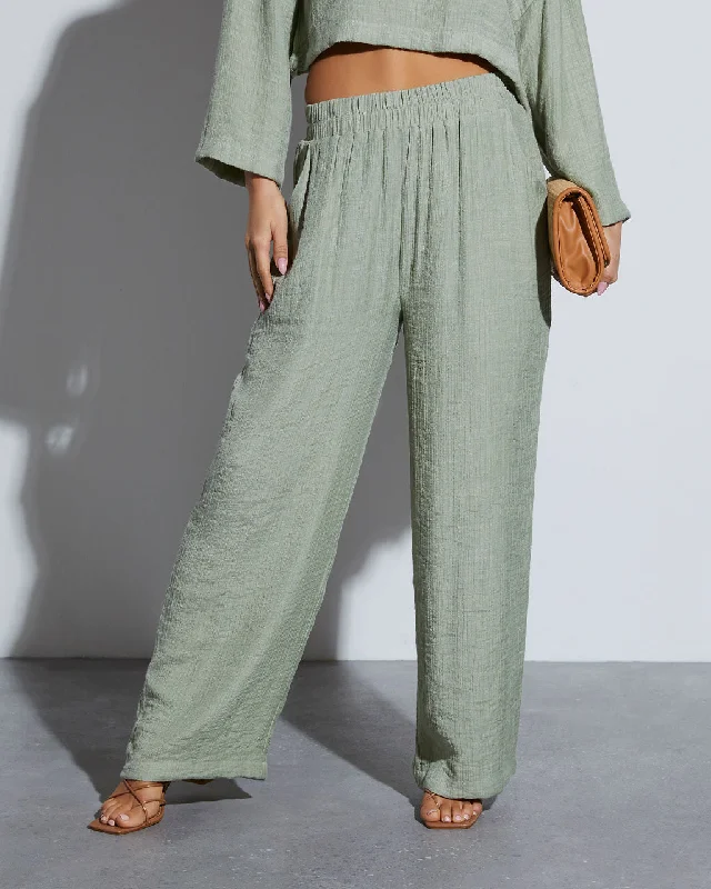 Bold Fashion London Wide Leg Pants