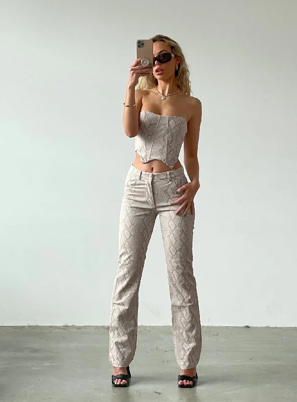 Clearance Event JGR & STN Lil Snake Pant Grey Snake