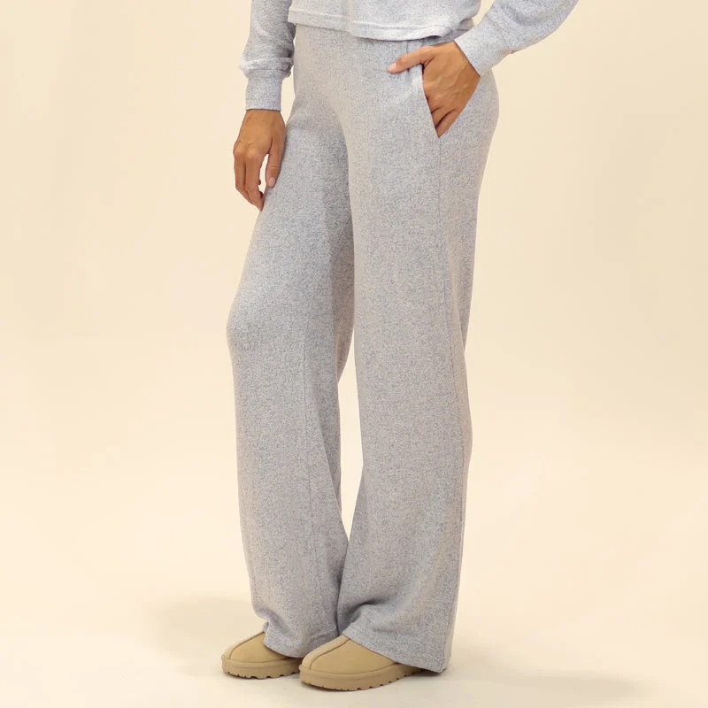 Women's Party Clothes Wide Leg Hacci Lounge Pants