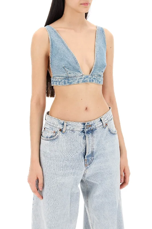 Sophisticated Style Haikure Denim Tessa Top