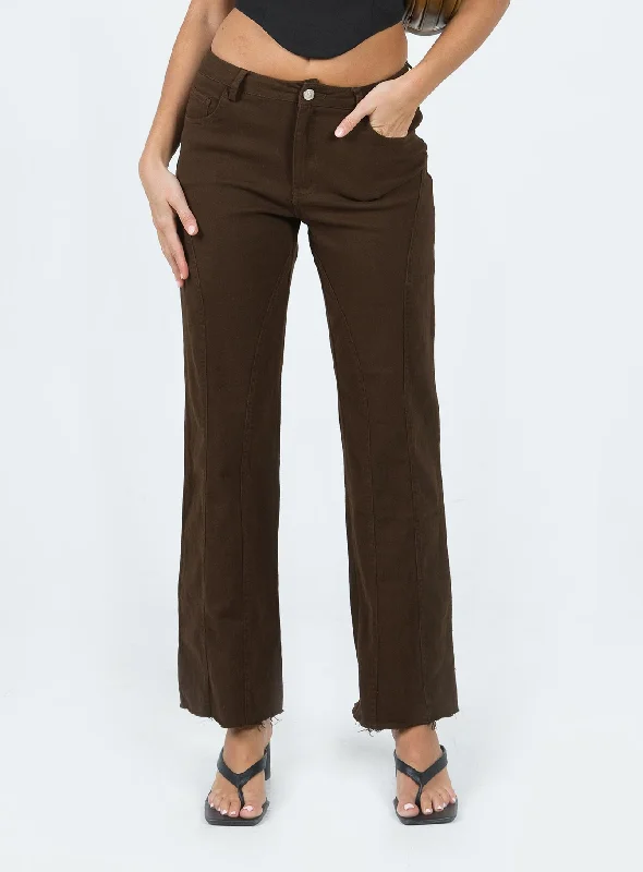 Holiday Gift Guide Sale Magil Pants Brown