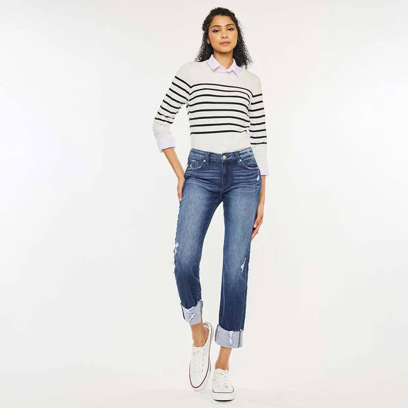 Formal Clothing For Women The Fallon Straight Jeans