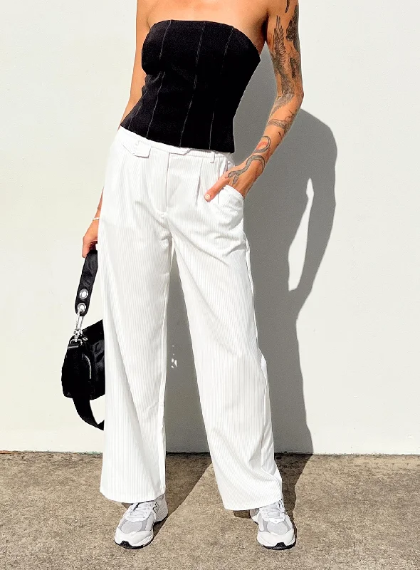 Versatile Wardrobe Essentials Karcher Pants White