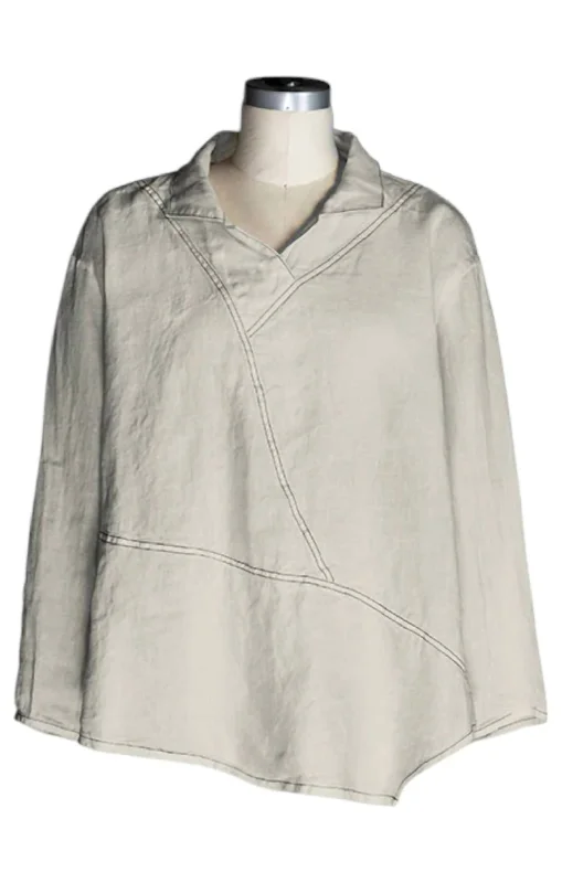 Forward Trendsetter Women's Jan Top In Ashby White