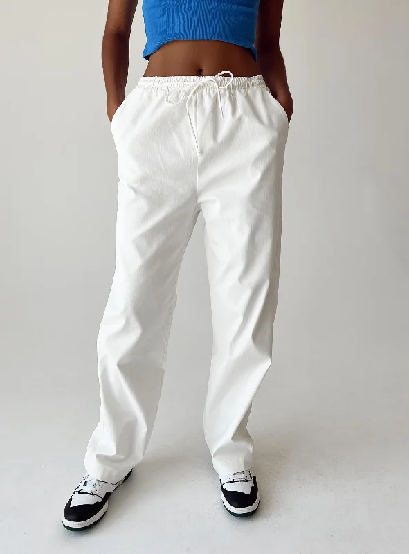 Trend Setting Wardrobe Tumble Pants White