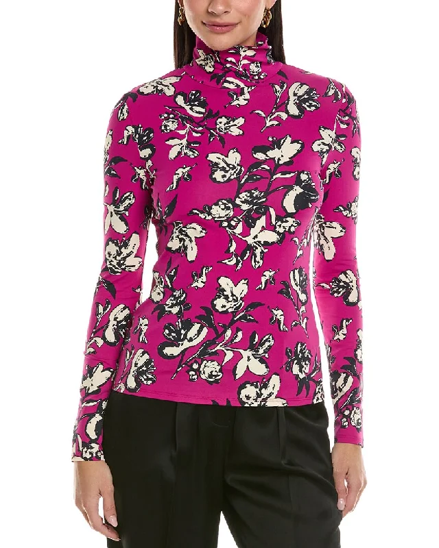 Flash Discount St. John Magnolia Floral Top