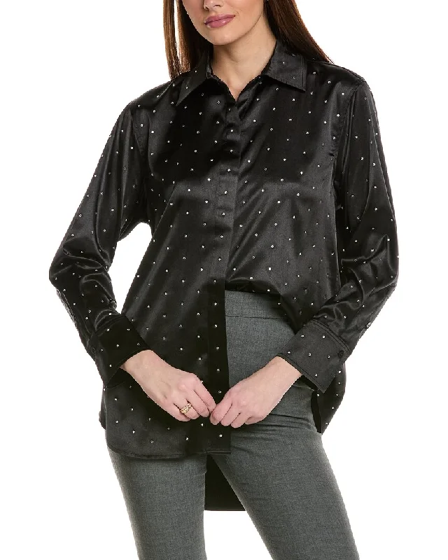 Limited Stock, Big Discounts Kenneth Cole Oversized Rhinestone Shirt