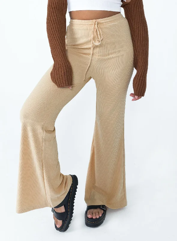 Vintage Fashion Julian Pants Beige