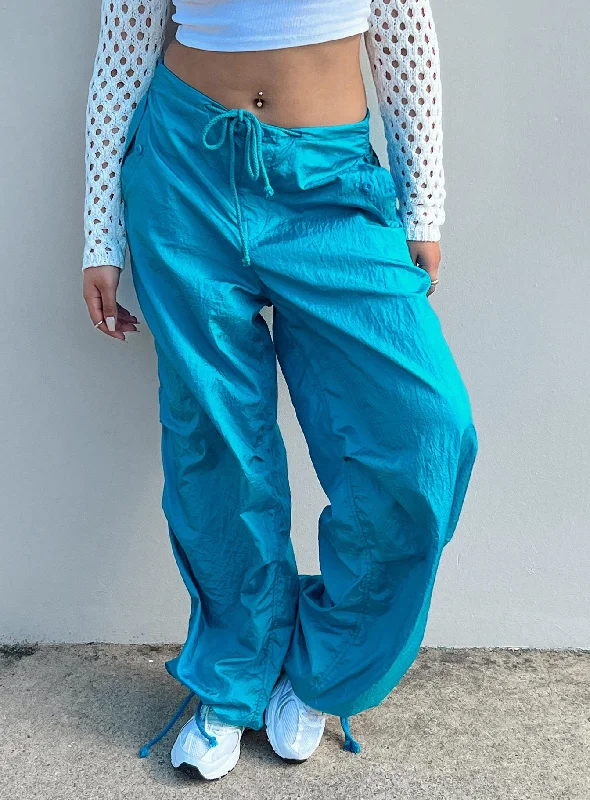 Winter Wardrobe Clearance Motel Chute Trousers Blue