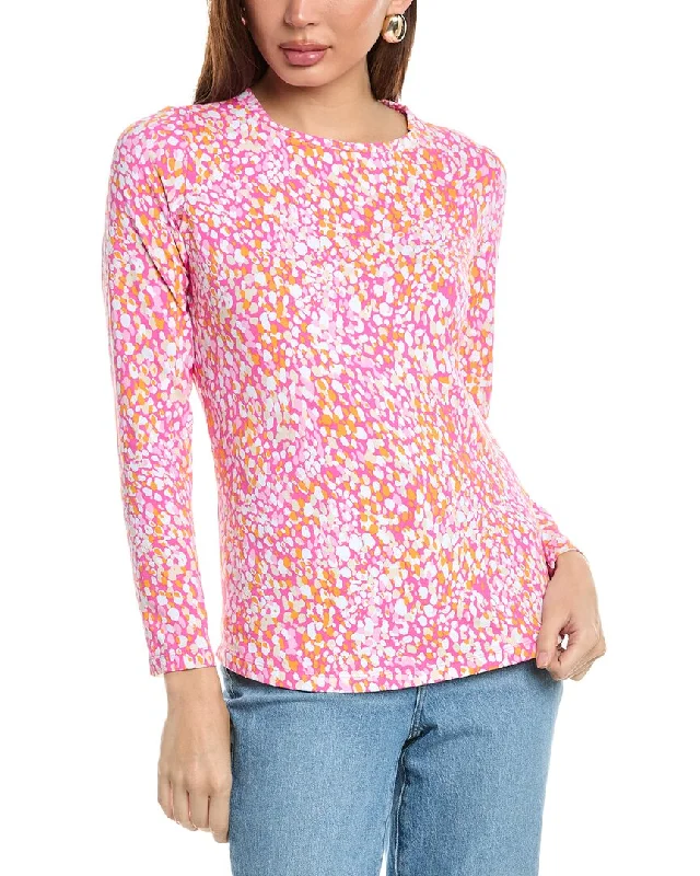 Online Boutiques Affordable IBKUL Crewneck Top