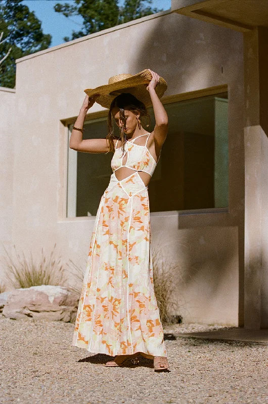 Women's Vintage Clothes Malaiya Dress - Motion Floral