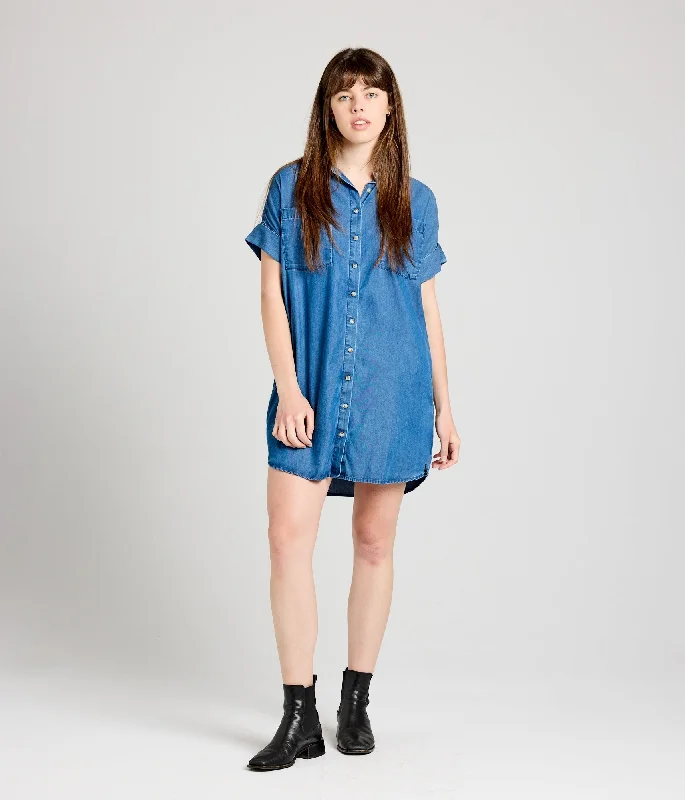 Sales For Clothes Vivian Dress - Chambray