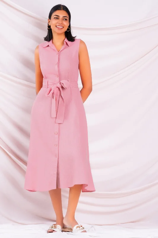 Women's Vintage Clothes Aline Shirt Dress
