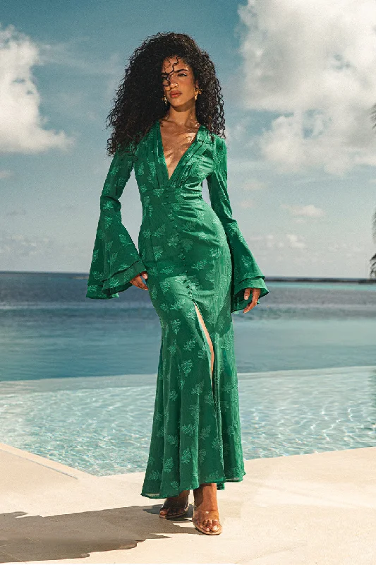 Effortless Style, Endless Impact SAREY MAXI DRESS - EMERALD