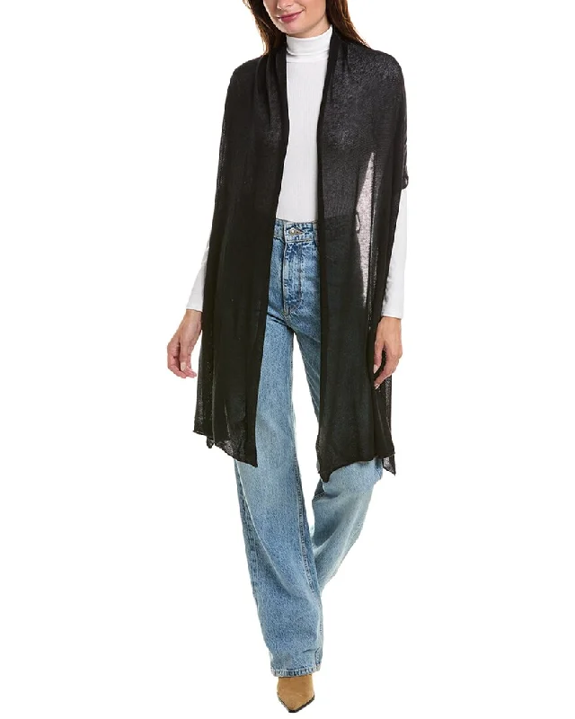 Women's Clothing For Travel Portolano Flat Jersey Oblong Silk & Cashmere-Blend Wrap