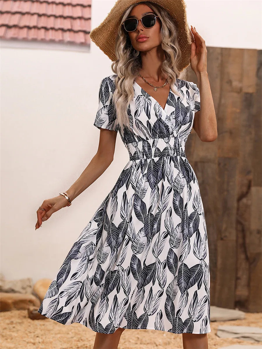 Comfortable Women's Clothing Fashion Denim Blue OL ShirtMidi Dress Lapel Neck Short Sleeve Midi Dress Comfortable Women's Clothing Fashion Denim Blue OL ShirtMidi Dress Lapel Neck Short Sleeve Midi Dress