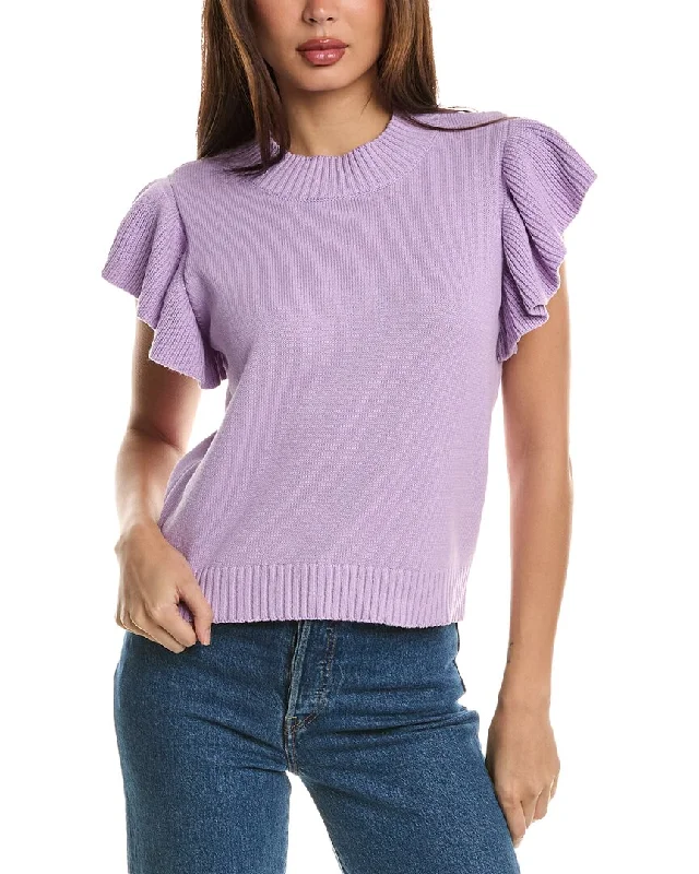 Stylish Women's Clothing Brook + Lynn Flutter Sweater