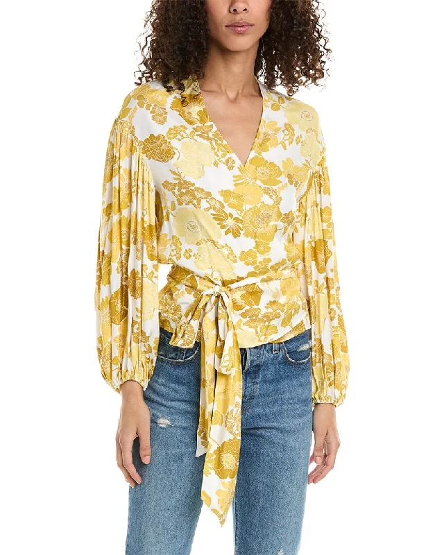 Women's Holiday Clothes Ted Baker Blouson Wrap Top