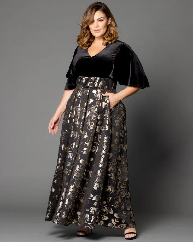 Women's Clothing Sets Radiant Opulence Evening Gown