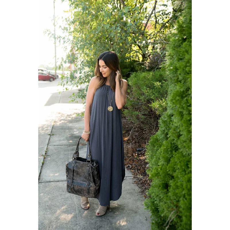 Catch Every Fashion Trend Slate Basic Maxi