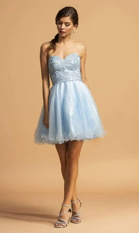 Seasonal Trends Aspeed Design - S2125 Sweetheart A-Line Cocktail Dress