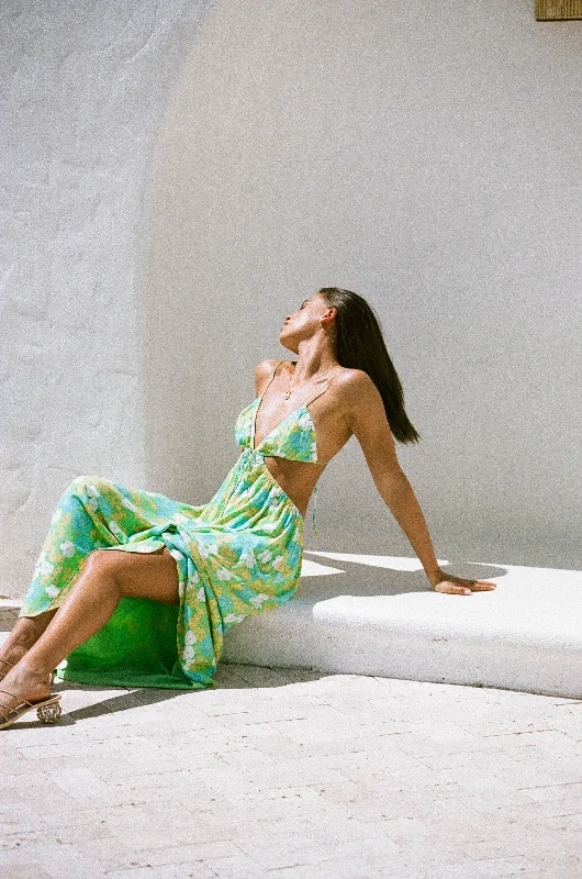 Limited Edition Toulouse Maxi Dress - Bryony Tropical