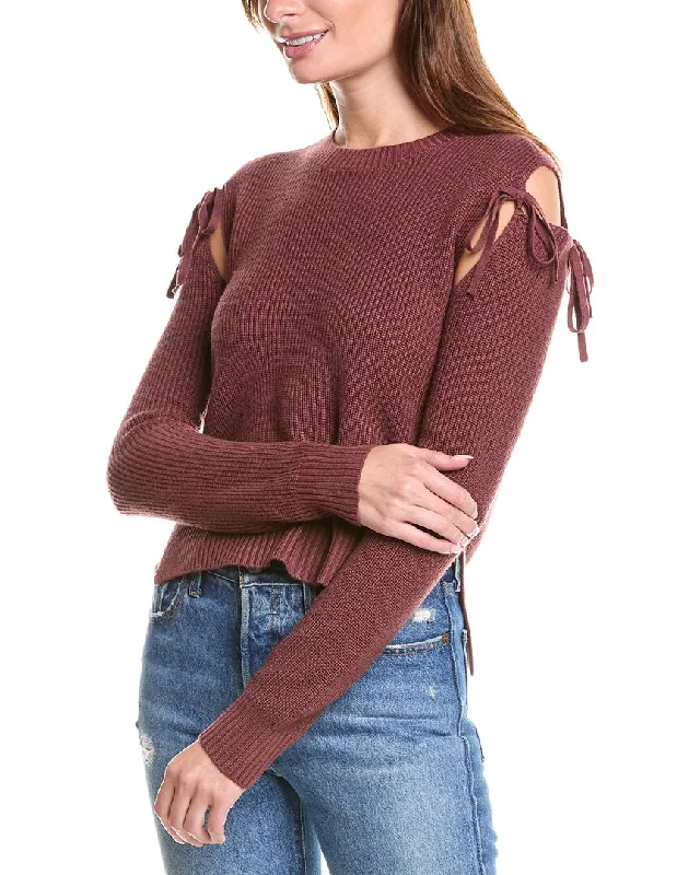Women's Occasion Wear Clothing 27 Miles Malibu Tie Shoulder Wool-Blend Sweater
