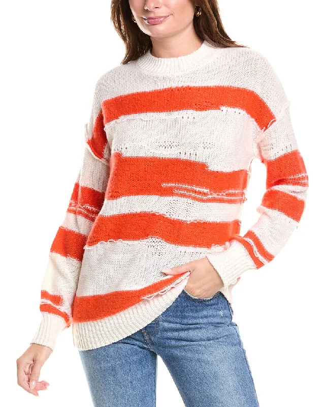 Women's Clothing 27 Miles Malibu Wool, Cashmere, & Silk-Blend Sweater
