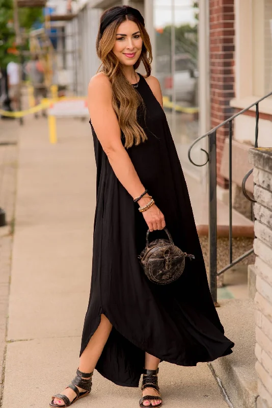 Style Redefined Sleeveless Basic Maxi