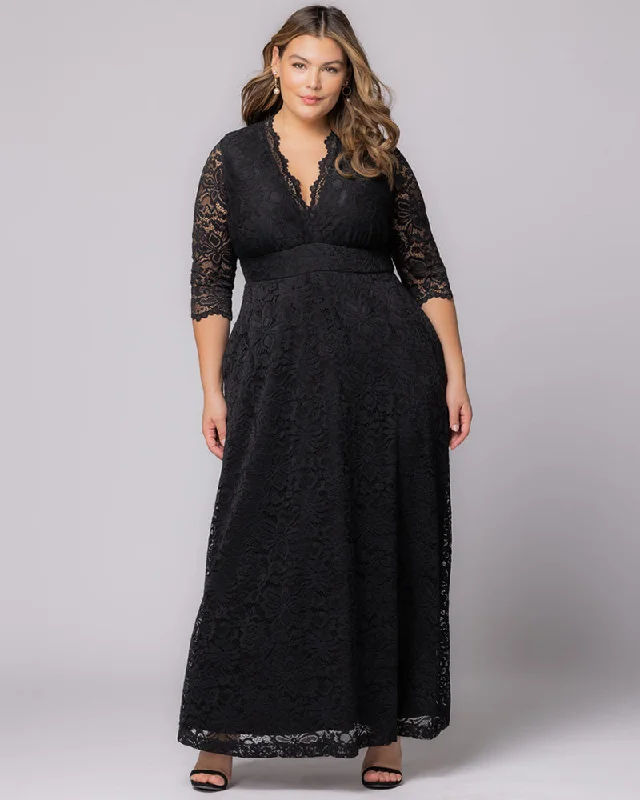 Women's Athletic Clothes Maria Lace Evening Gown