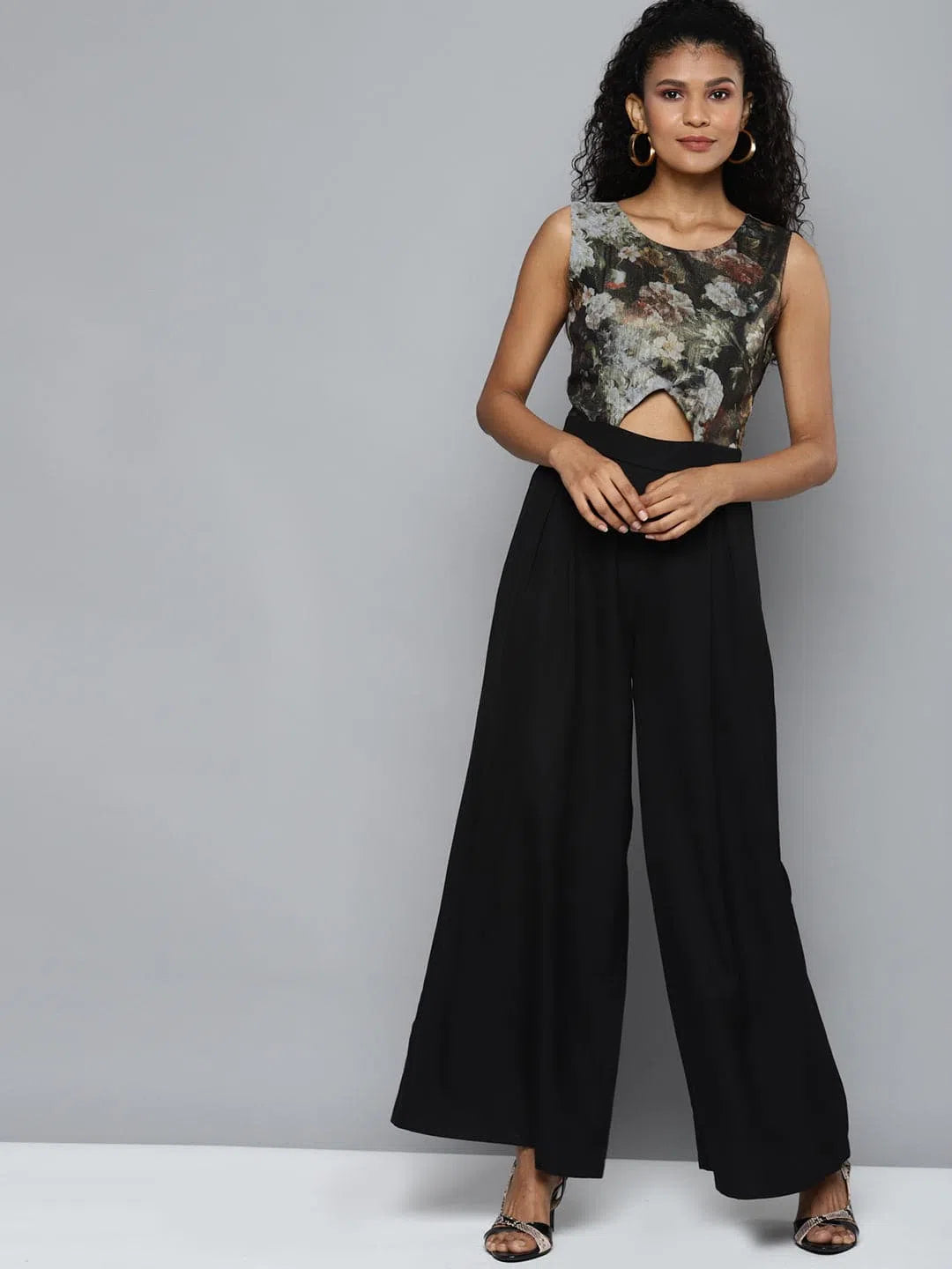 Comfortable Loungewear for Women Women Printed Green Jumpsuits & Sets