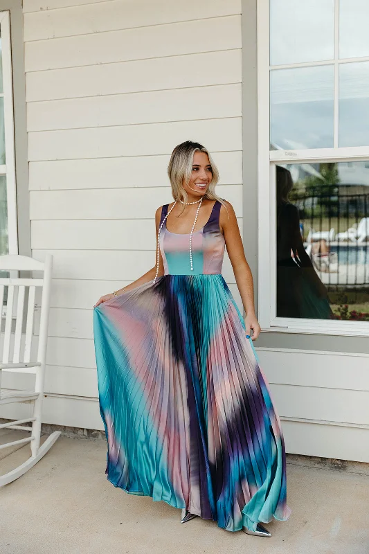 Women's Holiday Clothing Viola Dress - Teal