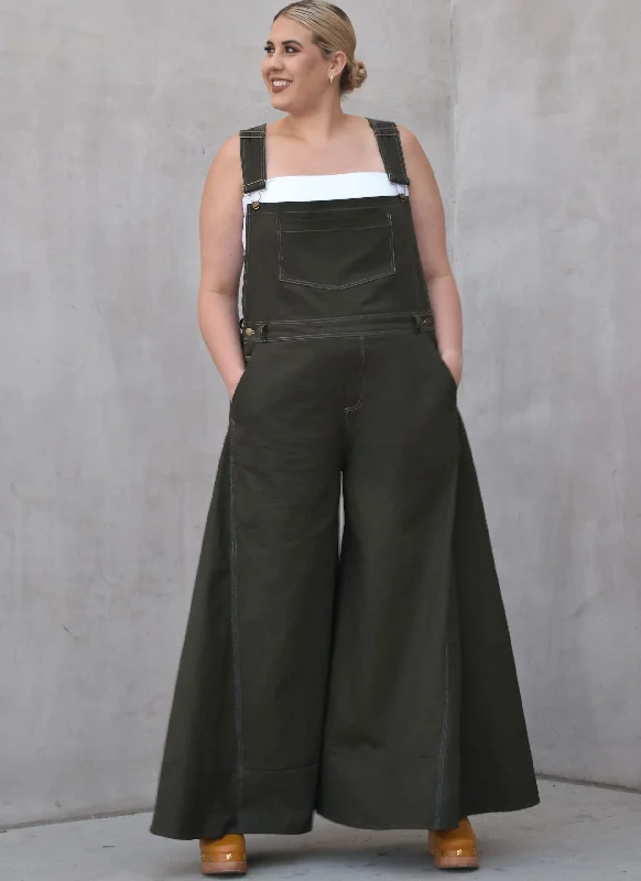 Fashion-forward Women's Wear Know Me Overalls ME2062