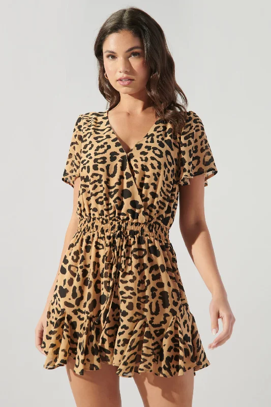Women's Clothes For Special Occasions Java Leopard Babygirl Romper