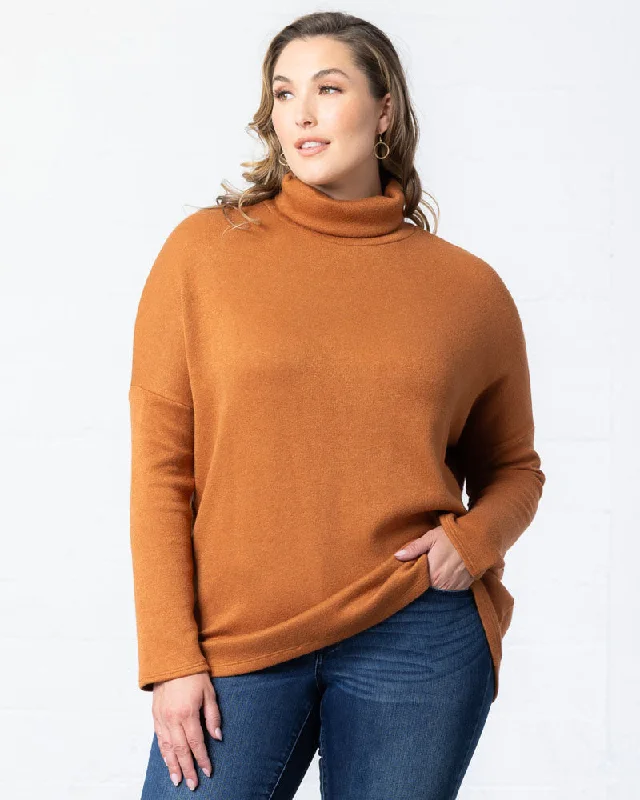 Women's Cozy Clothes Paris Turtleneck Tunic Sweater - Sale!