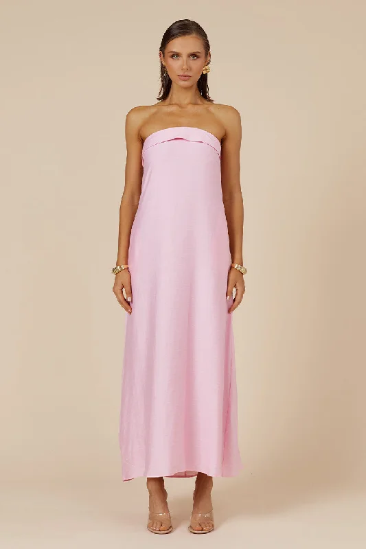 Weekend Sale SAPHIRA MAXI DRESS - BUBBLEGUM