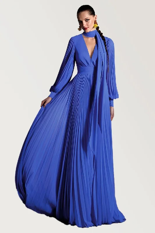 Best Sellers Noelani Pleated Maxi Dress