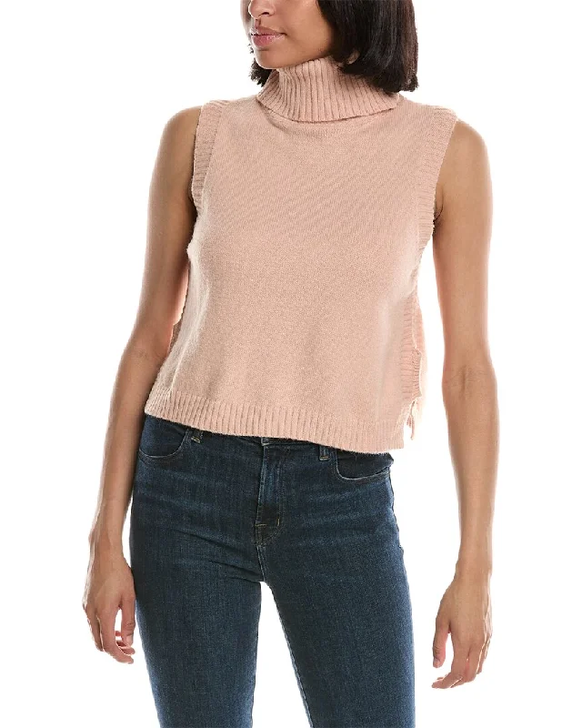 Women's Holiday Clothing Bishop + Young Libra Crop Wool-Blend Sweater