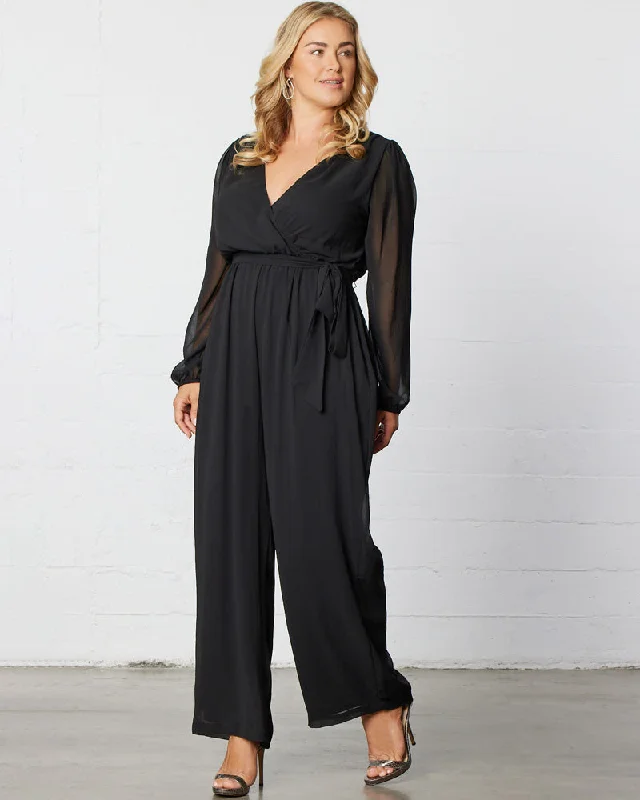Women's Tops And Clothing Celina Chiffon Jumpsuit