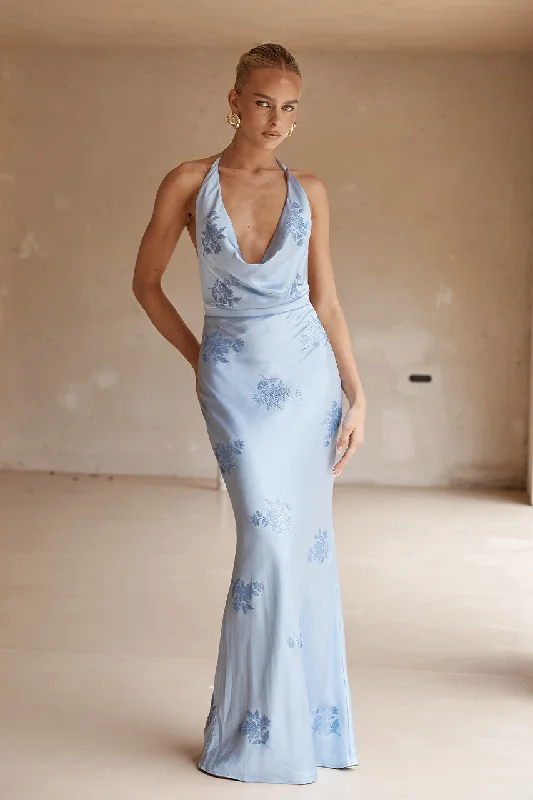 Bundle Offer SHARLO MAXI DRESS - BLUE