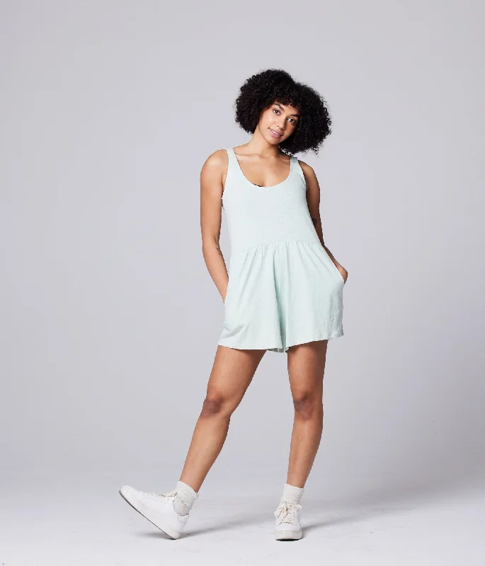 Fashion Sale Ivy Romper - Tide Pool