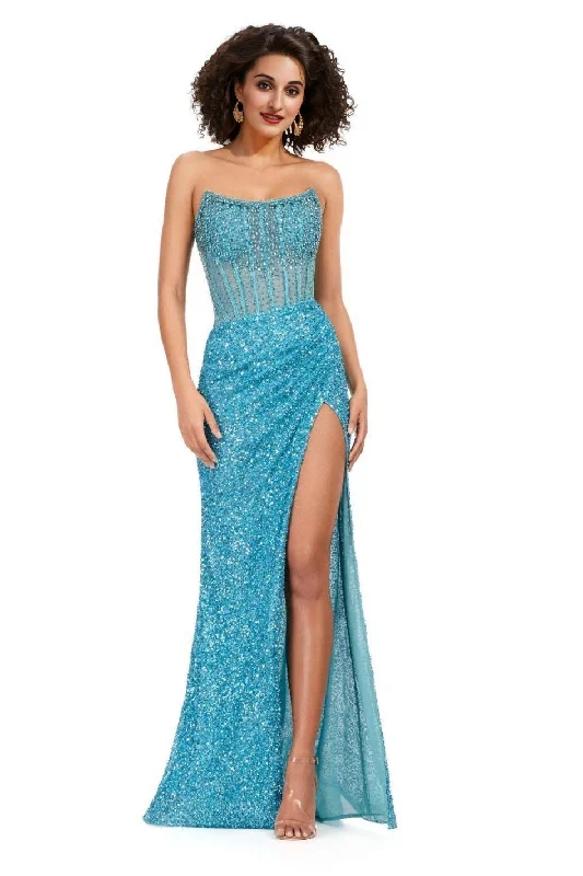 Women's Clothing Sets Grace Ashley Lauren Corset Bustier Gown Wrap Skirt Evening Prom Dress