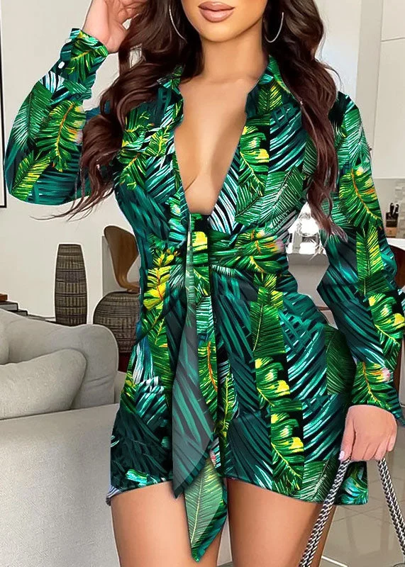 Charming Women's Clothes For Special Events Women Green Slim Fit V Neck Print Sexy Dresses Long Sleeve Charming Women's Clothes For Special Events Women Green Slim Fit V Neck Print Sexy Dresses Long Sleeve