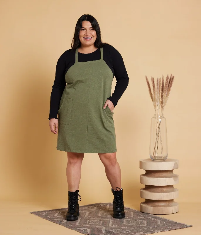 Limited Stock, Big Sale Macy Dress - Army