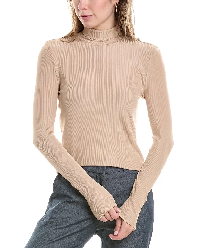 Women's Elegant Clothes St. John Turtleneck Stretch Top